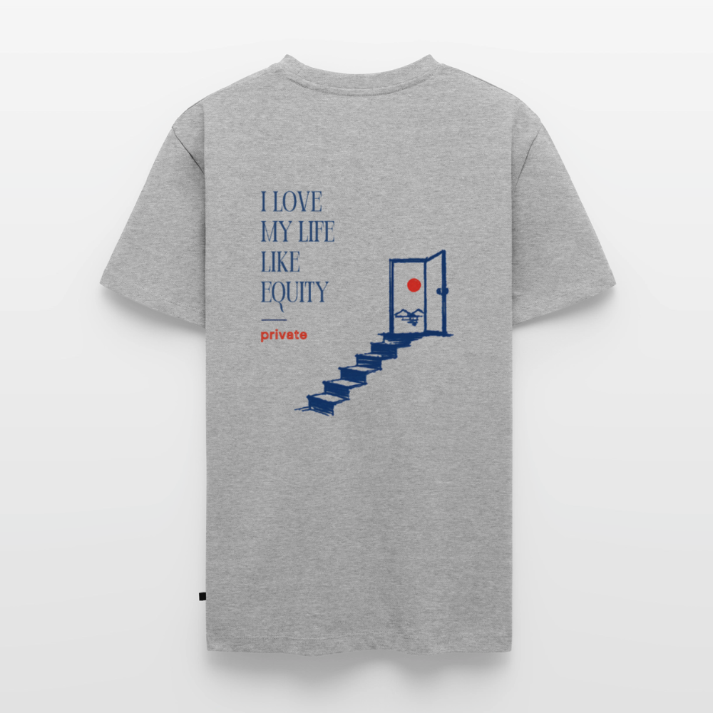Private Door Tee - heather grey