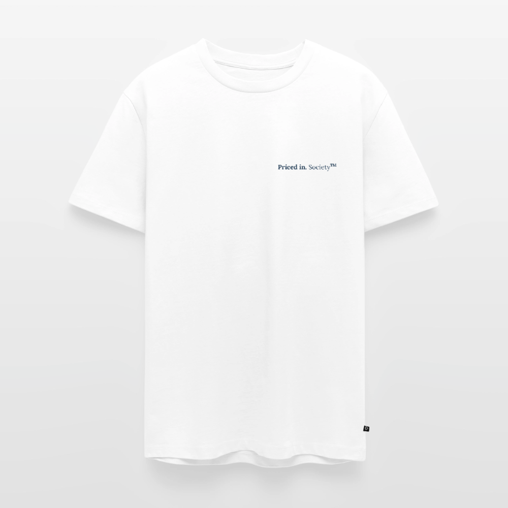 Long Hours Short Life Tee - white