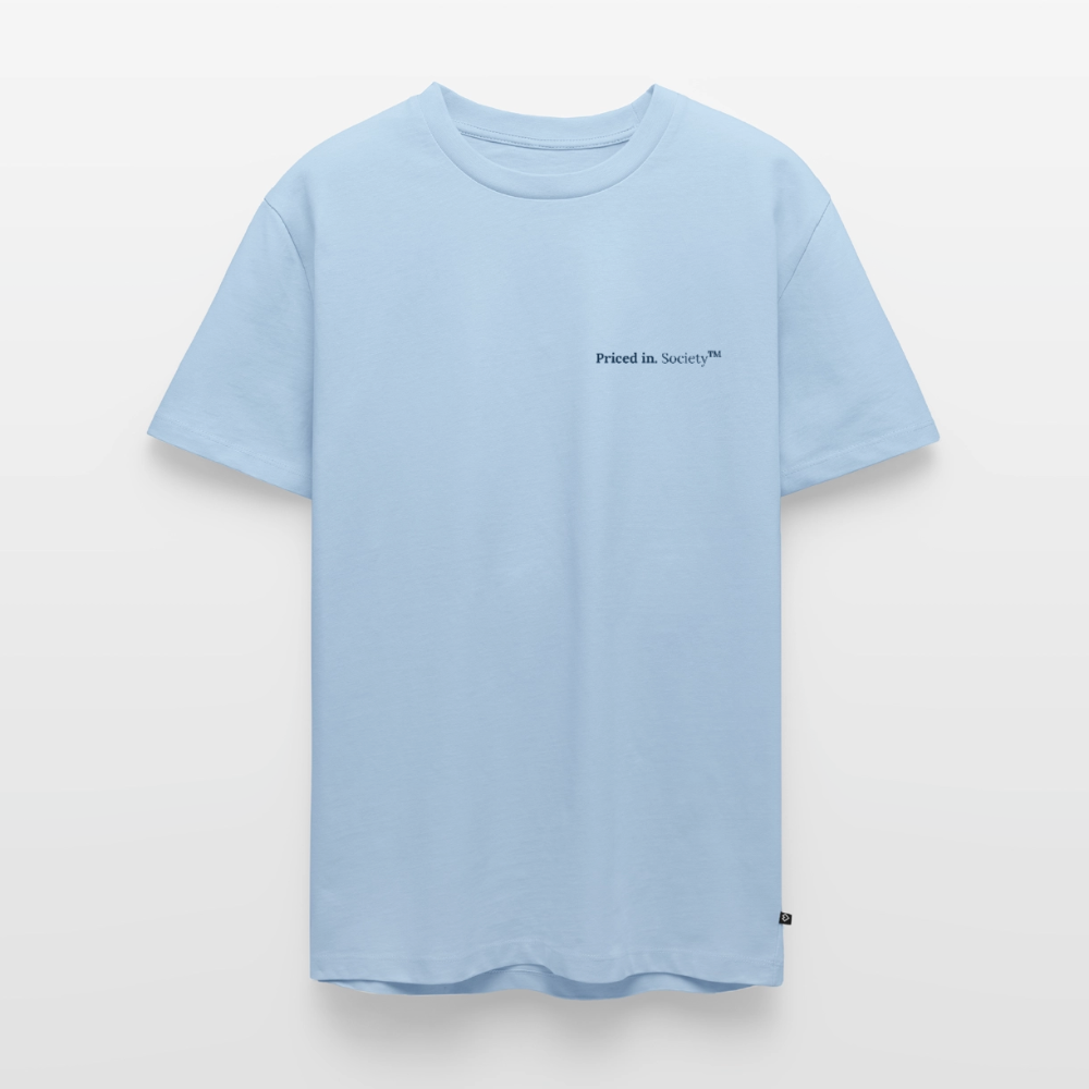 Bottoms Up Tee - light blue