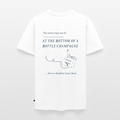 Bottoms Up Tee - white