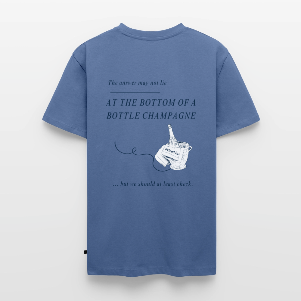 Bottoms Up Tee - stone blue